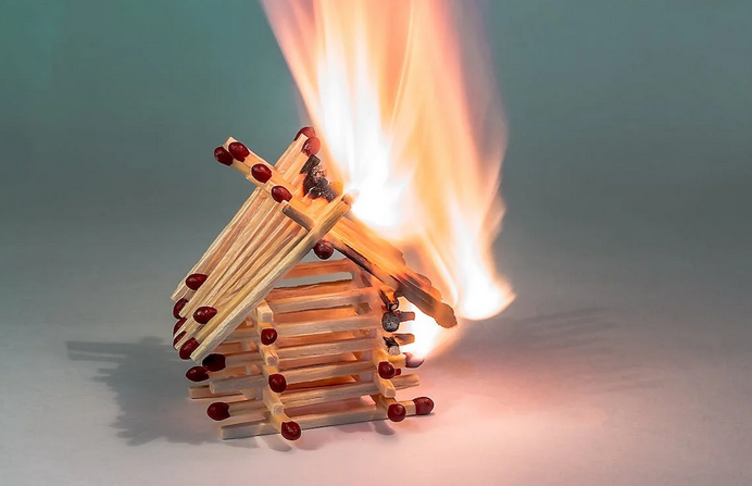 home fire
